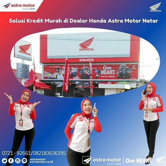 Solusi Kredit Motor Murah Hanya di Dealer Honda Astra Motor Natar